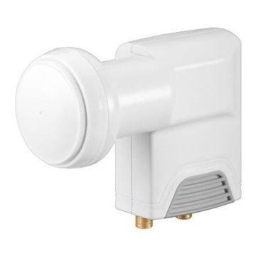Alpexe® Tête LNB, facteur de bruit 0,1dB, 2 connecteurs plaqués or étanche contre les intempéries et protégé en cas d'arrachemen