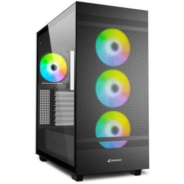 SHARKOON Rebel C50 Black RGB ATX