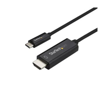Câble adaptateur USB-C vers HDMI - StarTech.com - 2 m - 4K 60 Hz - Noir - Mâle/Mâle