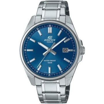 Montre Casio - Hommes - EFV-150D-2AVUEF - Argent Acier inoxydable - 42mm - Bleu - 10 bar