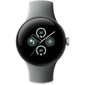 Montre connectée - GOOGLE - Pixel Watch 2 - Aluminium Doré - 4G LTE - Étanchéité 10 ATM