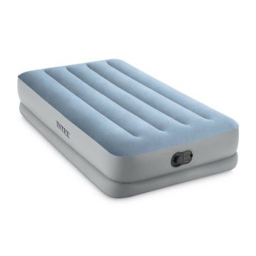 Matelas gonflable - INTEX - Raised Comfort USB - 1 place - Blanc - 1,91 x 0,99 x 0,36 m