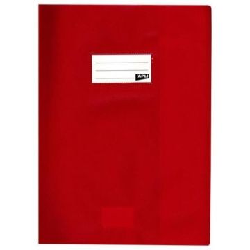 Protège cahier PVC - Rayher - 19/100 24x32 rouge