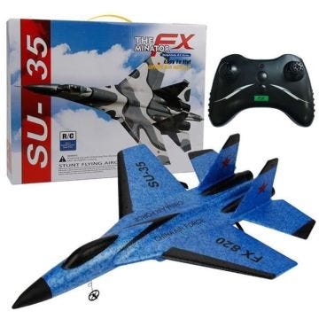 SU-35 RC Télécommande Hélicoptère avion planeur avion mousse EPP 3.5ch Jouets hélicoptère 2918