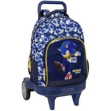 Sac à dos à roulettes - SAFTA - Compact Évolution - Amovible - Confortable - Pour Enfants
