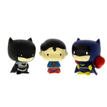 Jouet de bain - MOLTO - Ligue MiniFigurine s Justice - Super-héros flotteurs et sonores - Caoutchouc Multicolore