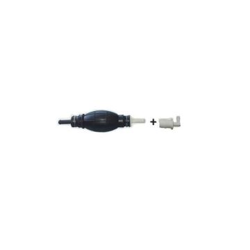 Poire d'amorçage gasoil 8mm + adaptateur