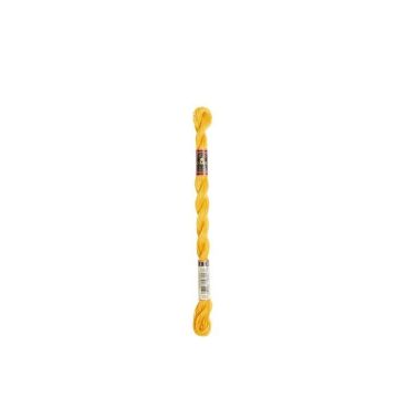 Fil DMC Coton Perlé Médium N5 Col. 725 Jaune