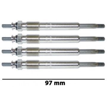 Lot 4 bougies de préchauffage Citroen Fiat Peugeot