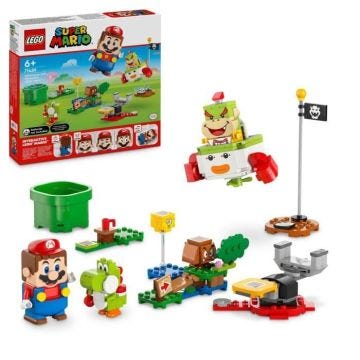 LEGO® Super Mario 71439 Les Aventures de LEGO® Mario Interactif - Set véhicule et Yoshi