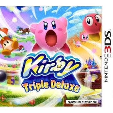 Jeu vidéo d'Action - Nintendo - Kirby Triple Deluxe - Plateforme 3DS - PEGI 7+