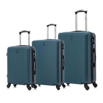 CELIMS - Set Valise 3 Pièces | Lot de Valise | ABS | Vert