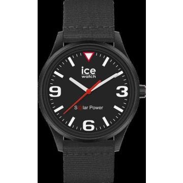 Ice Watch - Montre Mixte - Quartz - Analogique - Bracelet Tissu Noir - 020058