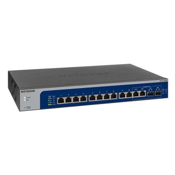 Switch 12-Port - NETGEAR - XS512EM - 10-Gigabit - Smart Managed Plus - Rackable