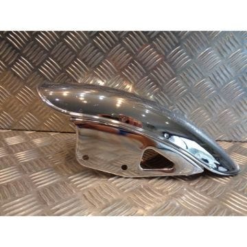 garde boue avant court chrome universel moto cafe racer bobber custom chopper neo classic vintage adaptable ...
