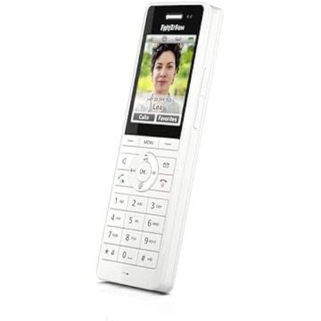 AVM Fritz!Fon X6 Blanco International Téléphone sans Fil DECT Full Duplex HD, écran Couleur, Compatible avec Fritz!Box avec Base