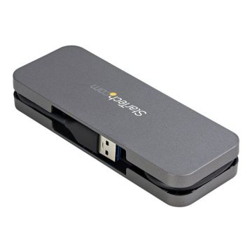 Hub USB 3.0 - STARTECH.COM - HB30AM4AB - 4 Ports - 5Gbps - Câble 28cm