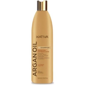Shampooing - Kativa - Argan Oil - 550 Ml - Unisex - Nourrissant - Hydratant