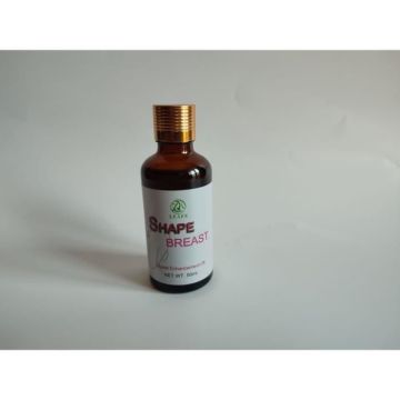 Huile de massage pour raffermir les seins a base de produits naturels