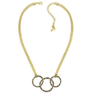 Collier femme - ADORE - SIGNATURE 5448644 - Plaqué Or - Doré - Mousqueton