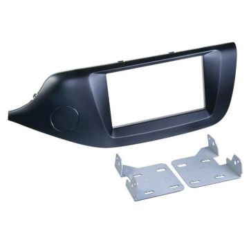 Adaptateur de façade 2-DIN Kia cee'd 2012 > matt noir