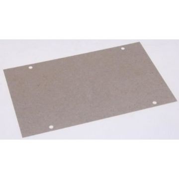 Plaque mica de cavité 185x120mm pour micro-ondes Whirlpool - Blanc
