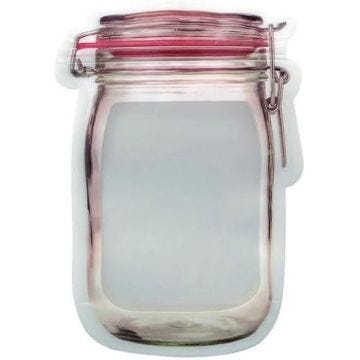 Sacs alimentaires réutilisables - BIGBUY HOME - Lot de 5 - Multicolore - 13,5 x 19,5 x 7,3 cm - 36 unités