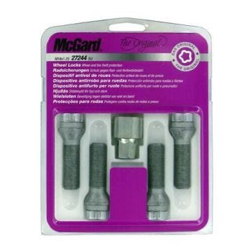 Lot de 4 boulons coniques MCGard Original - A260 - argenté - 190 x 150 x 30 mm