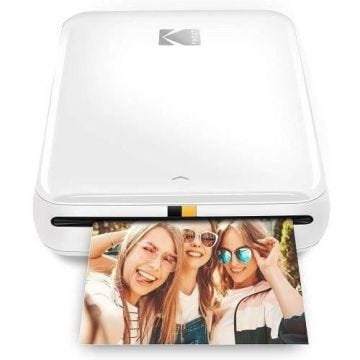 Imprimante photo mobile - KODAK - Step - ZINK Zero Ink - Autocollantes 5x7 cm - Bluetooth