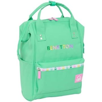Sac à dos - SAFTA - Benetton Mint - Pour enfant - Poignées - Compatible ordinateur 13"