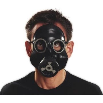 Masque à Gaz - Disfrazzes - Multicolore - Adulte - Intérieur