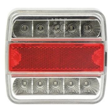 Feu arriere 5 functions 10 LED 100x10x37mm