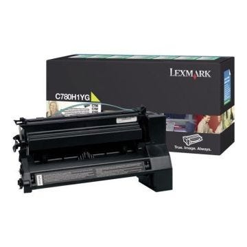 LEXMARK Cartouche de toner - C782, X782e - 10.000 pages - Pack de 1 - Jaune