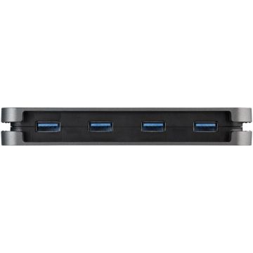 Hub USB - STARTECH.COM - HB30CM4AB - 4 Ports USB-A - Alimentation Bus - 5Gbps