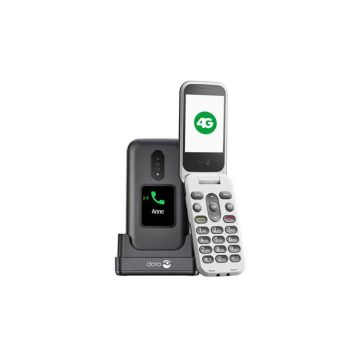 Téléphone portable Doro a clapet 4G seniors 2880 noir