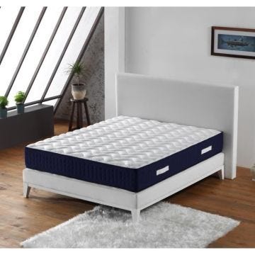 Matelas 70x190 benjamin a Ressorts Ensaches 3,5 cm face de contact latex Matelas face de contact latex en 75 Kg-m3 - Hauteur --