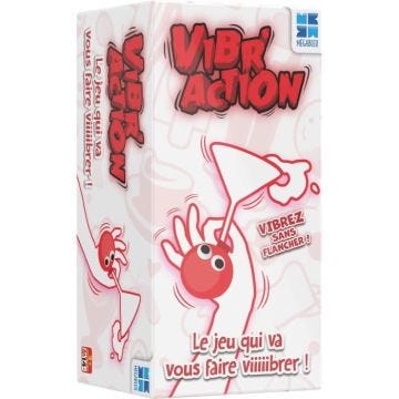 Jeu de société - MEGABLEU - Vibr’Action - 200 défis vibrants à relever avec bracelet
