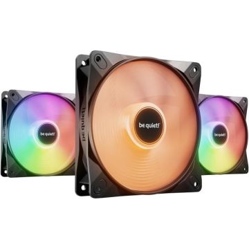 Ventilateur - BE QUIET - Light Wings LX - 120 mm - Haute vitesse - LED ARGB - Pack de 3