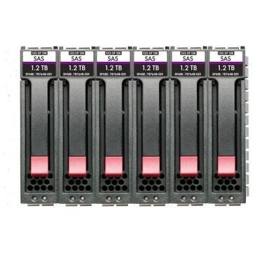 Hewlett Packard Enterprise HPE MSA 10.8T SAS 10K SFF M2 6pk HDD BDL