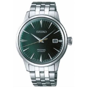 Bracelet acier homme - SEIKO - Montre Seiko Presage automatique Collection intemporelle - Couleur de la matière:Blanc