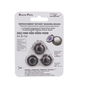 SOS Accessoire Têtes de rasoir avec crochet HQ4 HQ3 HQ5 HQ55 HQ6 pour Rasoir, tondeuse PHILIPS HQ4 - Rasoir, tondeuse - (165706.0)