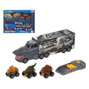 Camion Autotransporteur - BigBuy Fun - The Beast Party - 35 x 26 cm - Noir