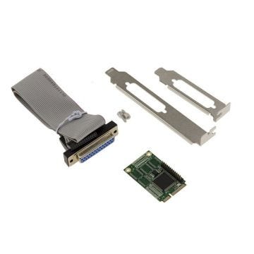 Carte Mini PCIe 1 port parallèle LPT DB25 SPP ECP Format mPCIe Full Size avec Chipset WCH CH384L