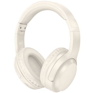 Casque Bluetooth Arceau Rembourré Entrée Jack 3.5mm Autonomie 30H Borofone Beige
