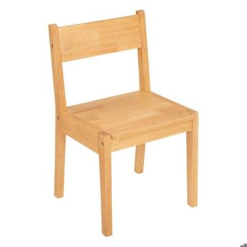 Chaise enfant "Robin" - hévéa - Marron - Atmosphera createur d'interieur