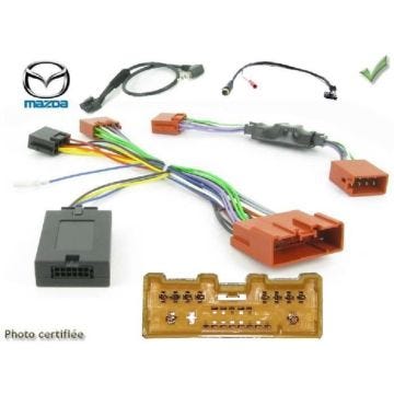 Interface Cde au Volant Mazda 3 CX-9 ap07 Avec ampli Alpine - ADNAuto - ADN-CAV