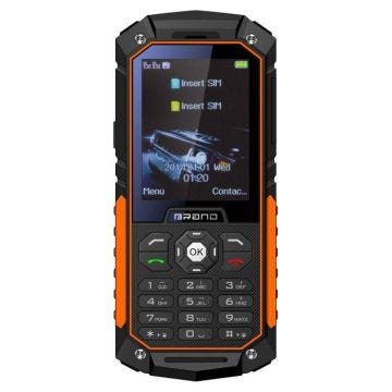 Téléphone Incassable Dual SIM YONIS - Antichoc Waterproof IP68 - Noir