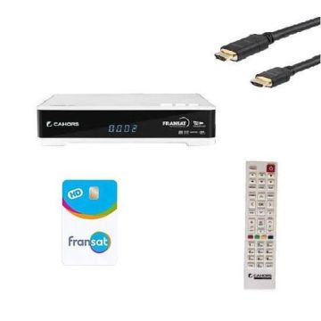 CAHORS VEOX Récepteur satellite HD + HDMI + CARTE HD ME
