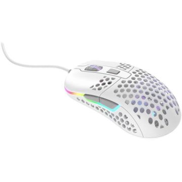 Souris Gaming Filaire - XTRFY - M42 - Ultra légère - Blanc (M42-RGB-WHITE)