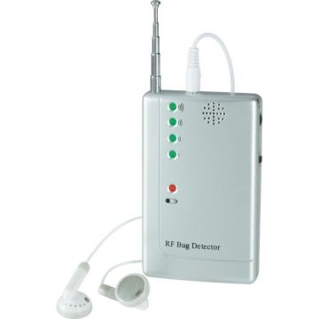 Détecteur d'émetteurHF (détecteur de micros espions) de 1 MHz à 6 GHz